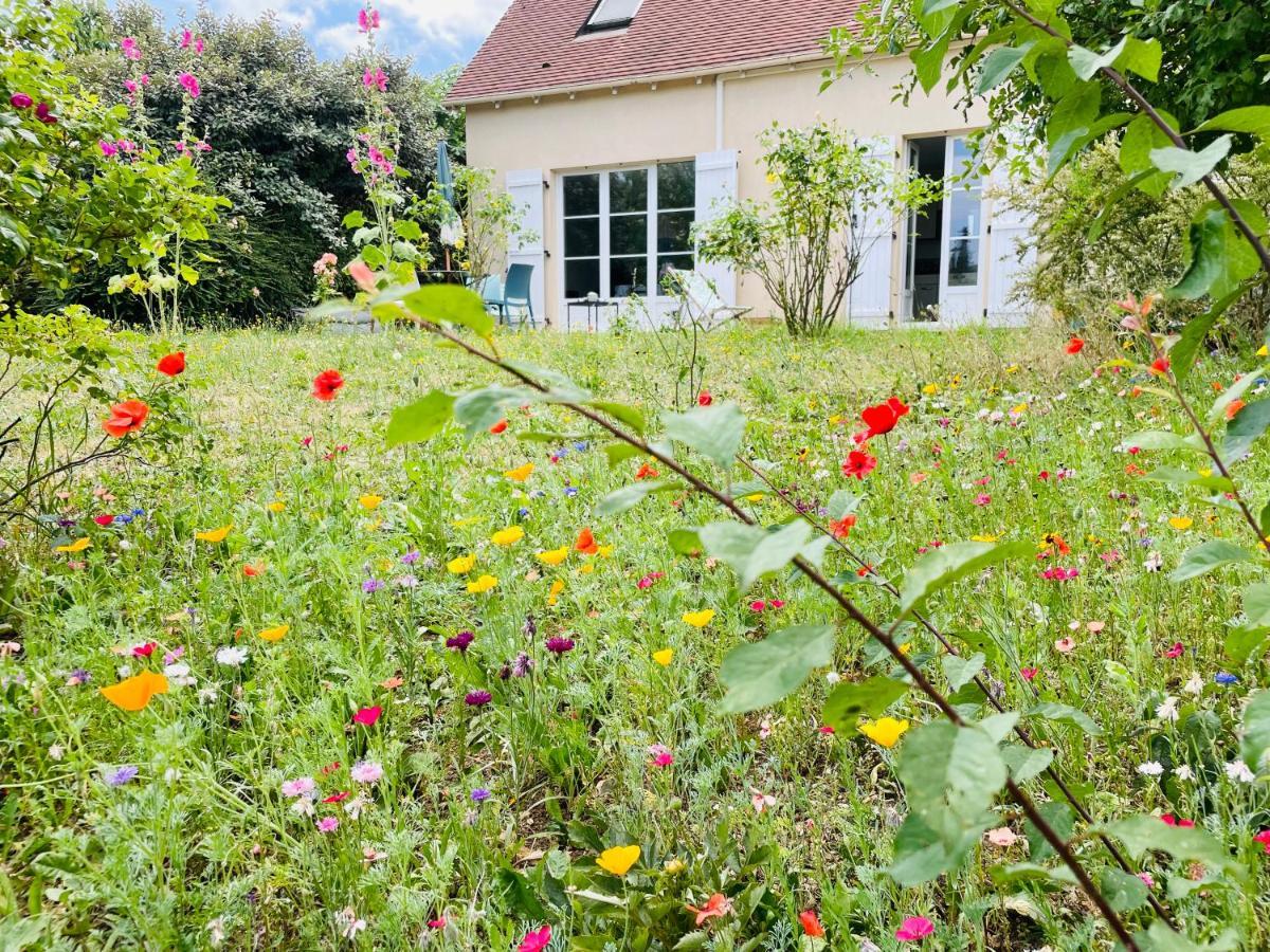La Mandragora - Maison Avec Jardin Et Poele A Bois Vernon  Exterior foto